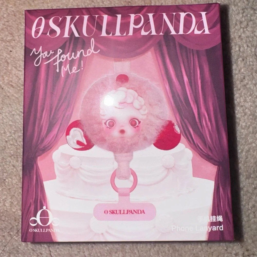 Authentic SKULLPANDA You Found Me! Phone Lanyard-UNOPENED CONFIRMED-MOLDY MUFFIN